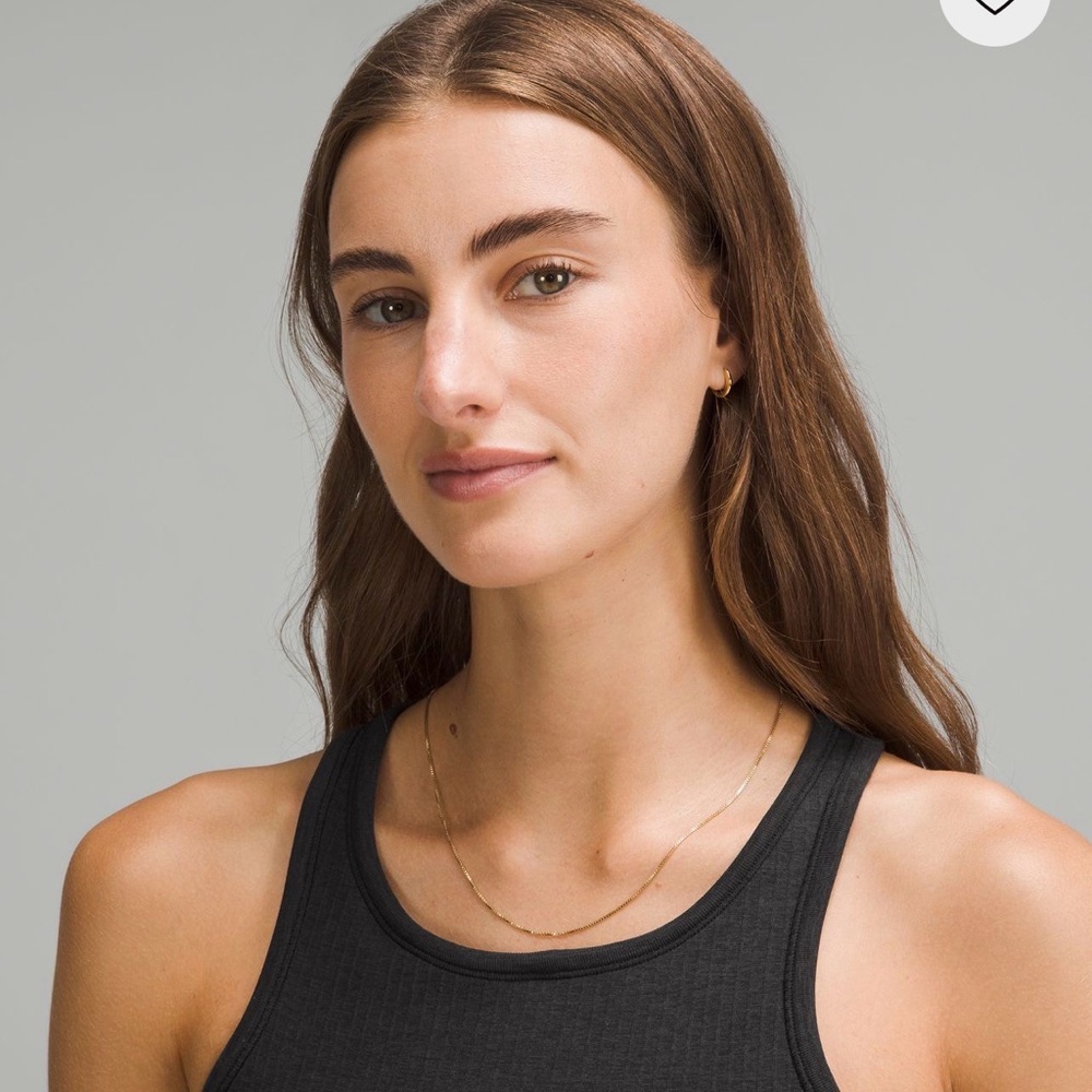 Lululemon Black Ribbed Racerback Crop Tank Top - Women - Picture 6 of 9
